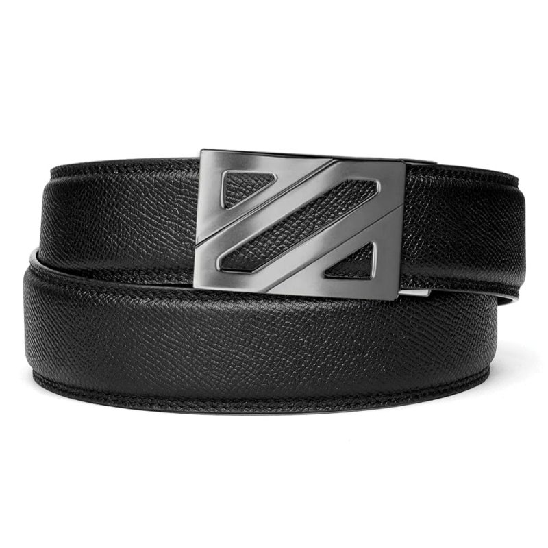 Kore Essentials-EPIC BUCKLE | CLASSIC LEATHER BELT 1.37"-