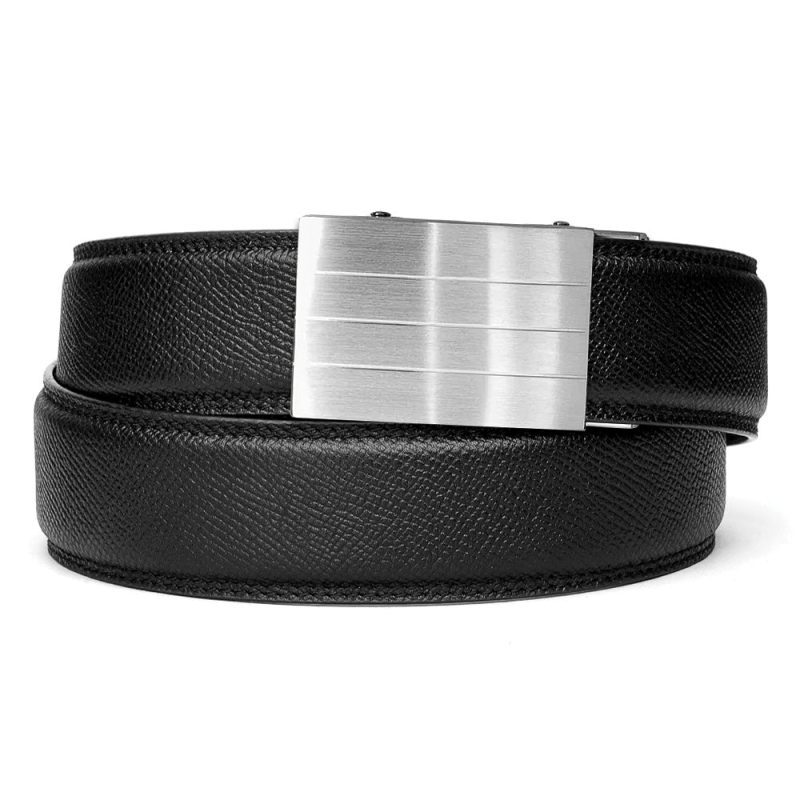 Kore Essentials-EVOLVE BUCKLE | CLASSIC LEATHER BELT 1.37"-Fashion Belts