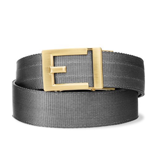 Kore Essentials-EXPRESS BRASS BUCKLE | CLASSIC NYLON WEB BELT 1.37"-Fashion Belts