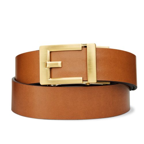 Kore Essentials-EXPRESS BRASS BUCKLE | CLASSIC LEATHER BELT 1.37