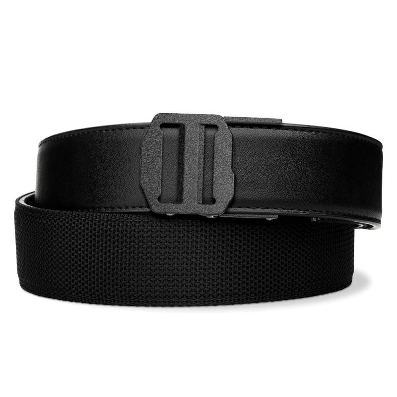 Kore Essentials-EXECUTIVE PROTECTION BLACK TACTICAL BELT 1.5": COMPLETE KIT-Gun Belts