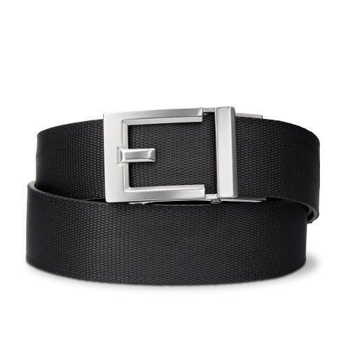 Kore Essentials-EXPRESS NICKEL BUCKLE | CLASSIC NYLON WEB BELT 1.37"-Fashion Belts