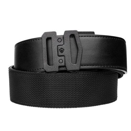 Kore Essentials-EXECUTIVE PROTECTION BLACK TACTICAL OUTER BELT 1.75"-Gun Belts