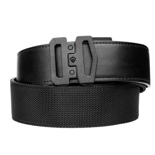 Kore Essentials-EXECUTIVE PROTECTION BLACK TACTICAL BELT 1.75": COMPLETE KIT-Gun Belts