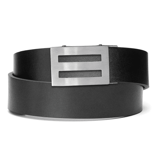 Kore Essentials-INTREPID BUCKLE | CLASSIC LEATHER BELT 1.37