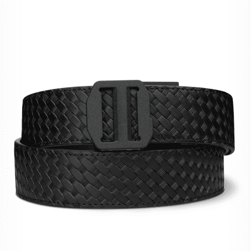 Kore Essentials X7 Black Buckle with Black Basketweave 1.5