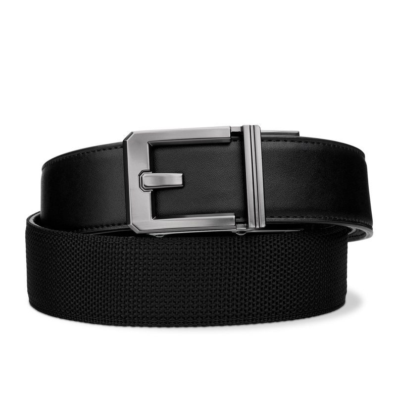 Kore Essentials-EXECUTIVE PROTECTION BLACK TACTICAL BELT 1.5": COMPLETE KIT-Gun Belts