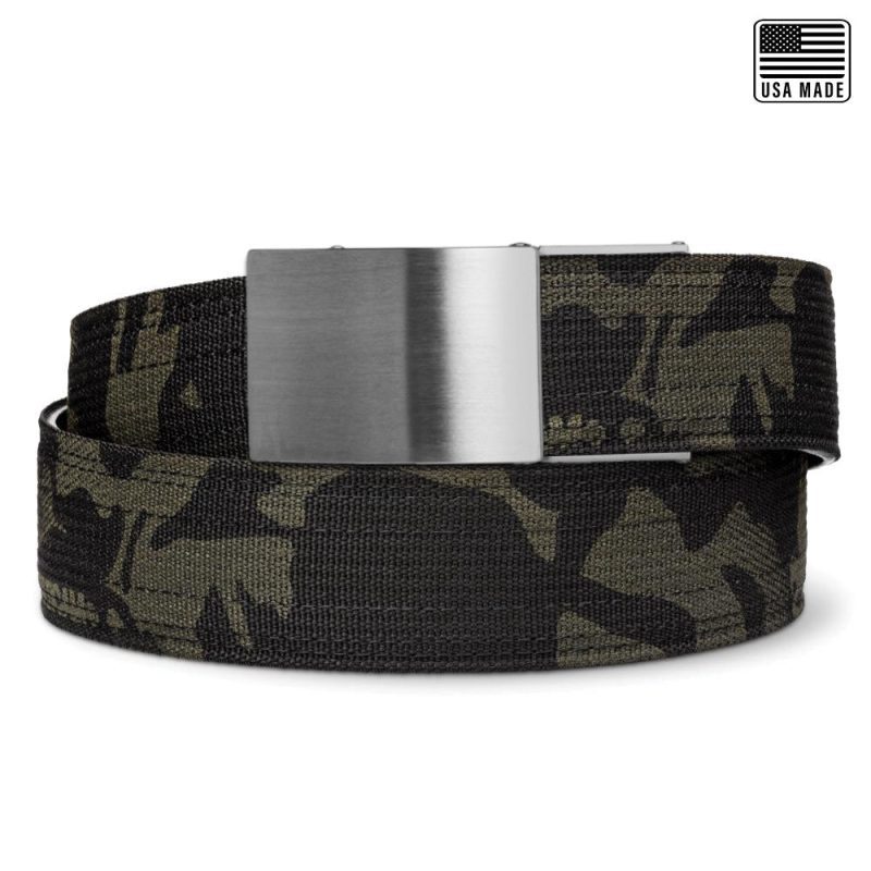 Kore Essentials-NAVY ENGRAVED BUCKLE | TACTICAL NYLON GUN BELT 1.5"-Gun Belts