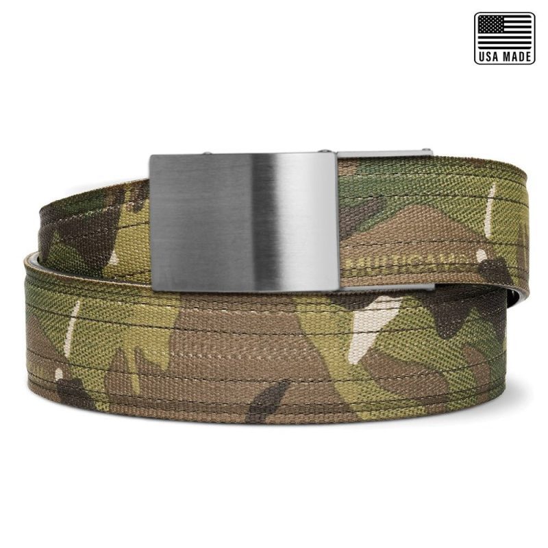 Kore Essentials-NAVY ENGRAVED BUCKLE | TACTICAL NYLON GUN BELT 1.5"-Gun Belts