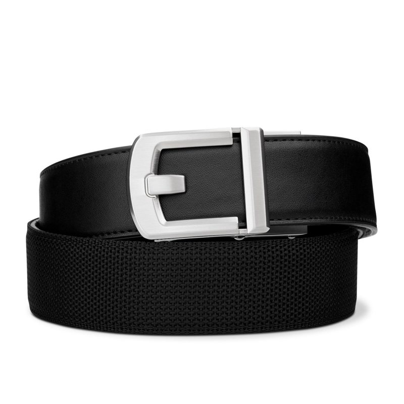 Kore Essentials-EXECUTIVE PROTECTION BLACK TACTICAL BELT 1.5": COMPLETE KIT-Gun Belts